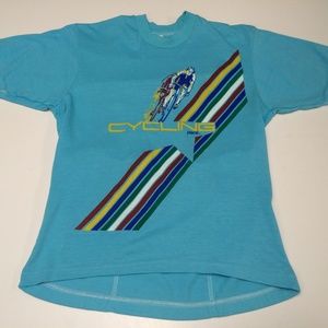 Vintage Deadstock PACE Cycling Shirt Jersey Stripe